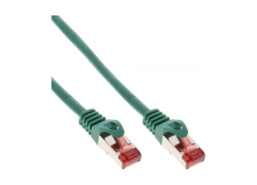 Netzwerk Patchkabel S/STP, Cat 6, 250MHz, grün, 5,0m