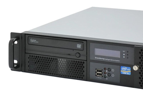 19-inch 2U rack-mount server-system Dingo S2 - Core i3 i5 i7, 38cm short