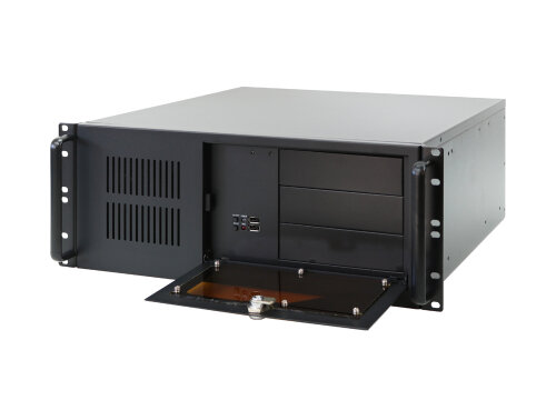 19 Server Gehäuse 4HE / 4U - ATX - 48cm tief -  schwarz
