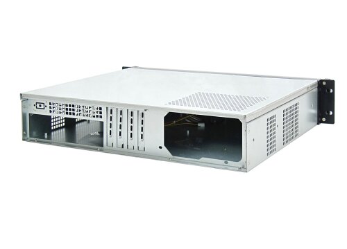 19-inch microATX rack-mount 2U server case - IPC-E238 - 38cm depth, front-lock