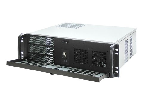 19 Server Gehäuse 3HE / 3U - IPC-E338 - 38cm kurz, abschließbar