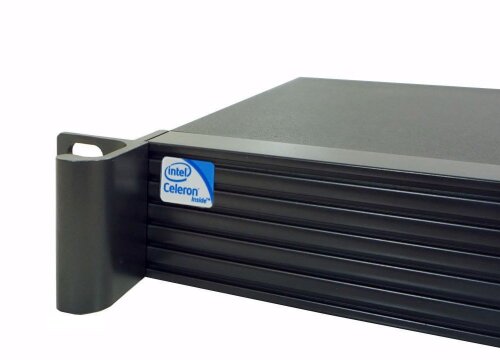 19-inch 1U server-system short Emu A6.1 - quad-core Celeron, dual LAN