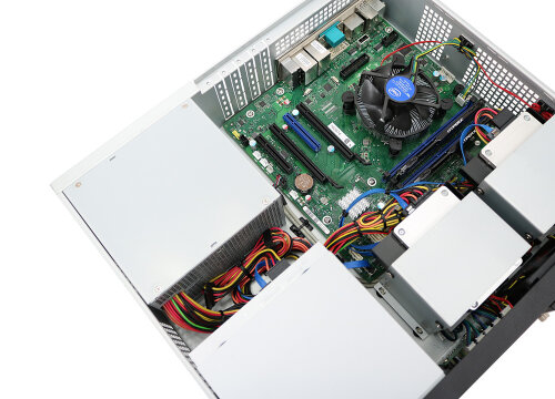 19-inch 2U rack-mount server-system Dingo S8.2 - Core i5 i7, Dual LAN, 38cm short