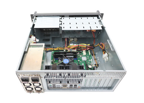19-inch 4U rack-mount server-system Koala S8.2R PRO - Core i3 i5 i7, Dual LAN, 49cm short