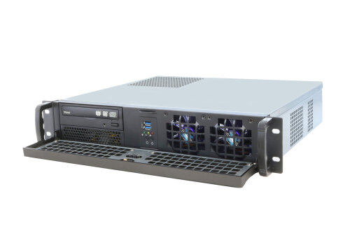 19-inch 2U silent server-system Dingo S3i-H370 silent - Core i3 i5 i7, 38cm short
