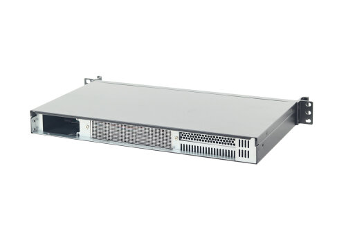 19-inch mini ITX rack-mount 1U server case - IPC-1U-K-126L - 25cm depth (without power-supply)