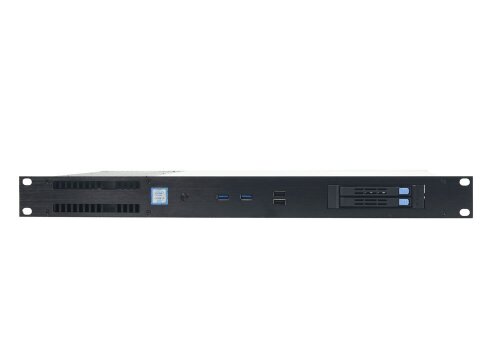 19-inch 1U server-system short Emu S7-Q470 FL - Core i3 i5 i7 i9, dual LAN, fanless