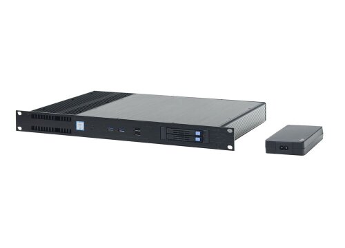19 Mini Server 1HE kurz Emu S7-Q470 FL - i3 i5, i7, i9 Dual LAN, lüfterlos / fanless