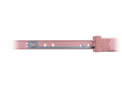 1U 650mm telescopic sliding-rails for long 19 inch server chassis with 1U