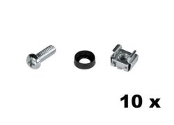 Universal screw kit for 19 rack-mounted chassis and cabinets